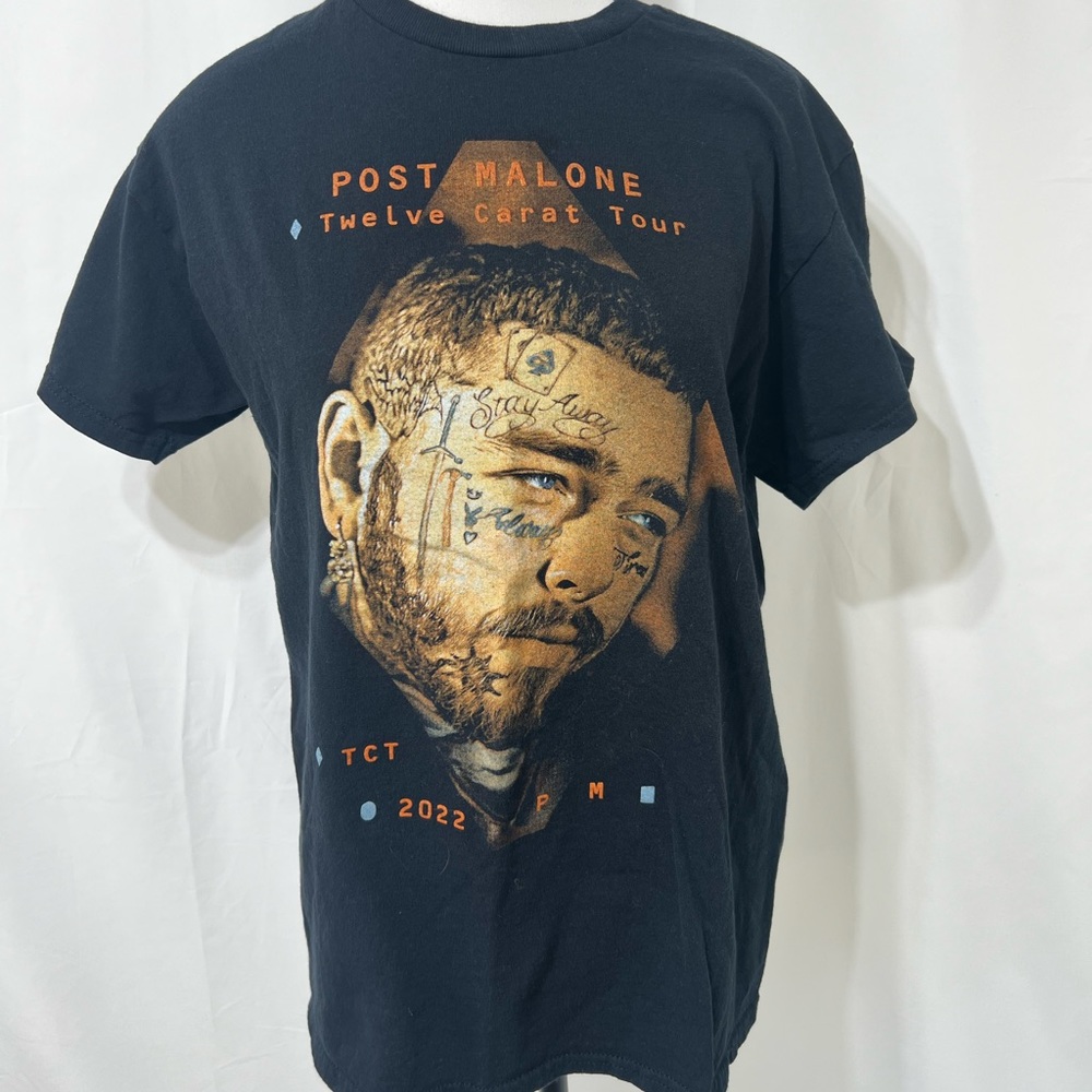 Post W3 Malone concert shirt M